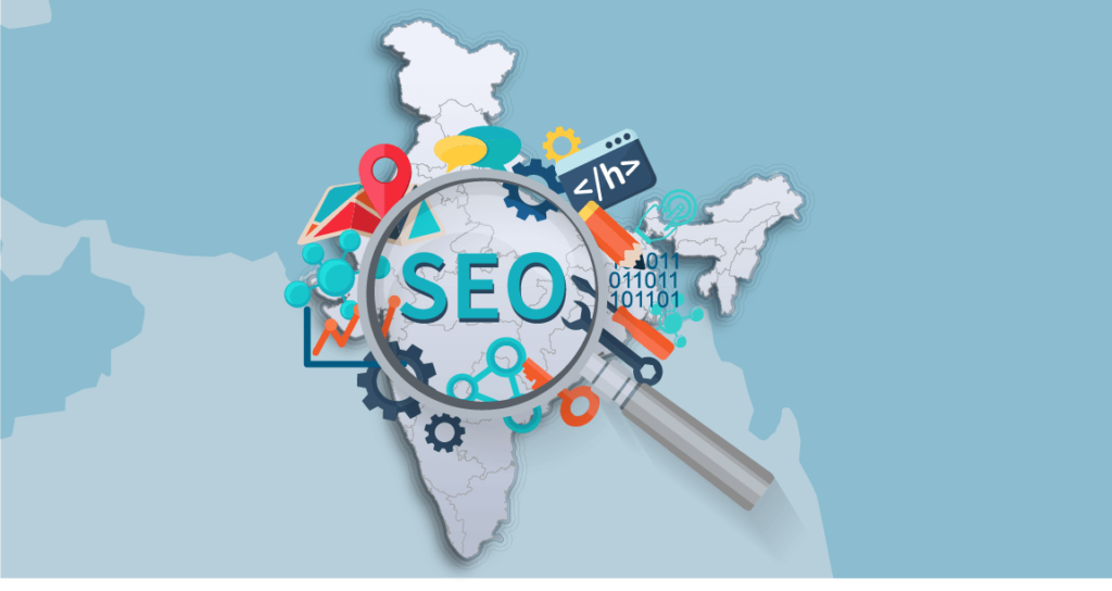 the indian map for seo agency in patel nagar